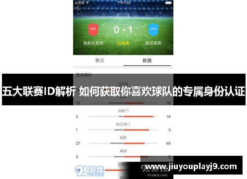 五大联赛ID解析 如何获取你喜欢球队的专属身份认证